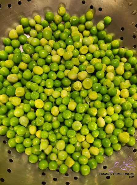 Freezing Peas